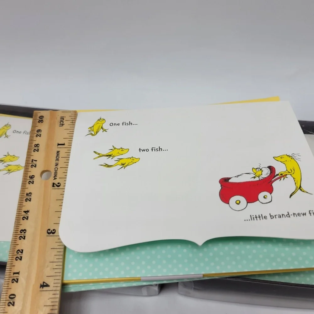 Dr Seuss Baby Shower Announcements Set 30 one Fish Hallmark 2011